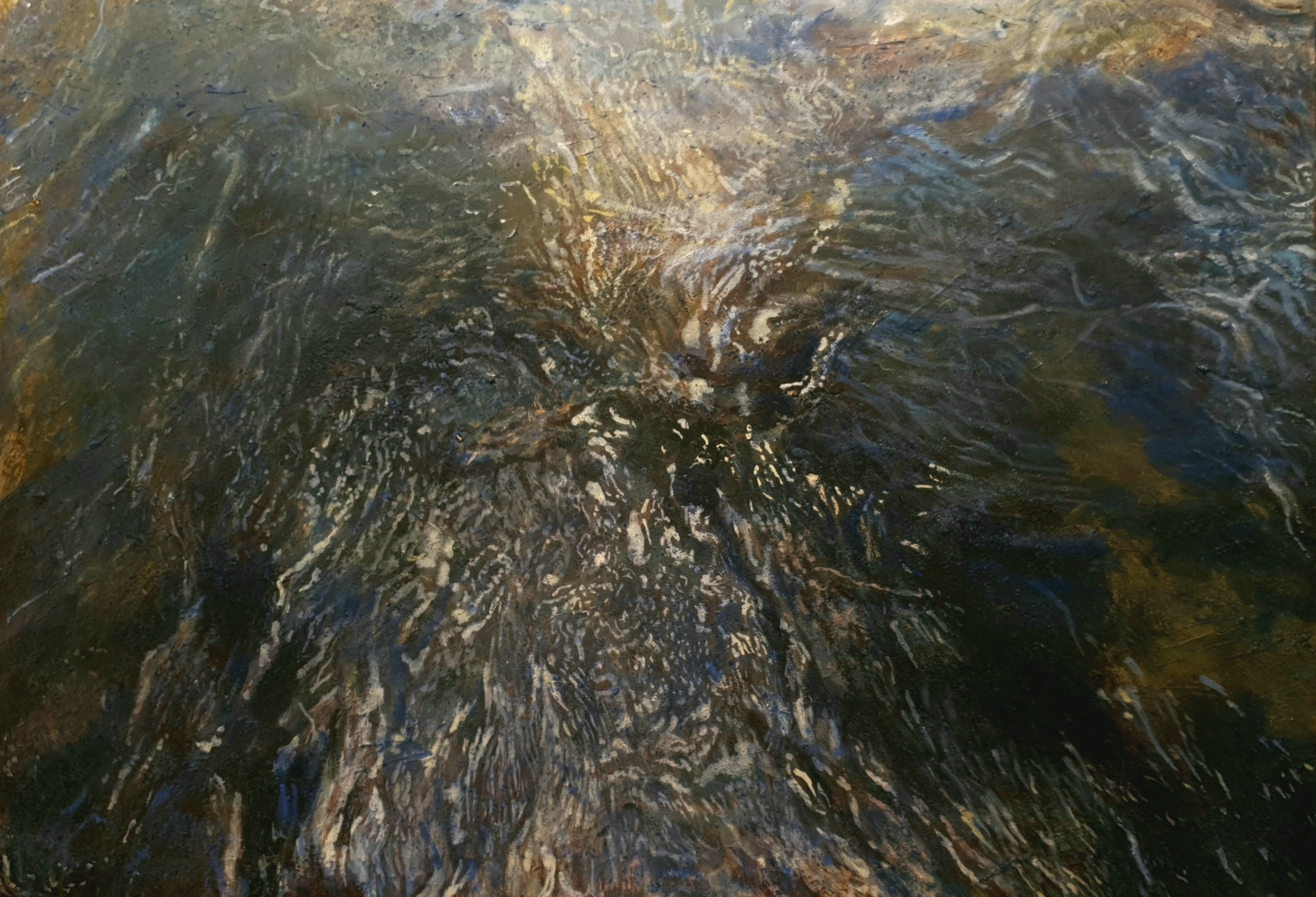 Fleuve - River, 2013, 70x100cm
